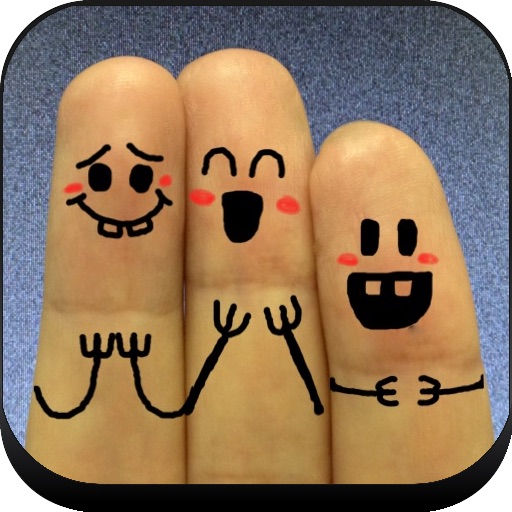 Cool Finger Faces - Photo Fun!