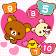 Rilakkuma Touch Number