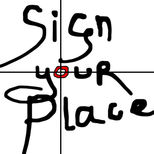 Sign Your Place