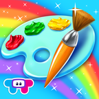 Paint Sparkles Draw - My First Coloring Book HD!